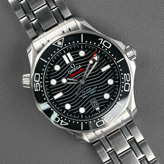 Omega Seamaster Diver 300M Automatic Black Dial 42mm
