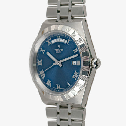 Tudor Royal Automatic Day-Date Blue Roman Dial 41mm