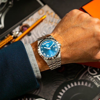 Tudor Royal Automatic Day-Date Blue Roman Dial 41mm
