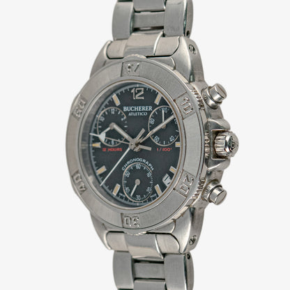 Carl F. Bucherer Atletico GMT Quartz Chronograph 41mm