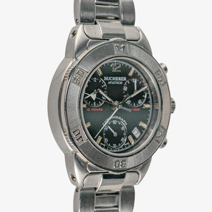 Carl F. Bucherer Atletico GMT Quartz Chronograph 41mm