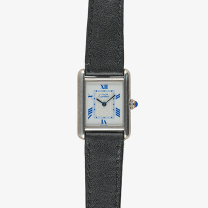 Cartier Tank Must de Cartier Quartz White Blue Dial 23mm