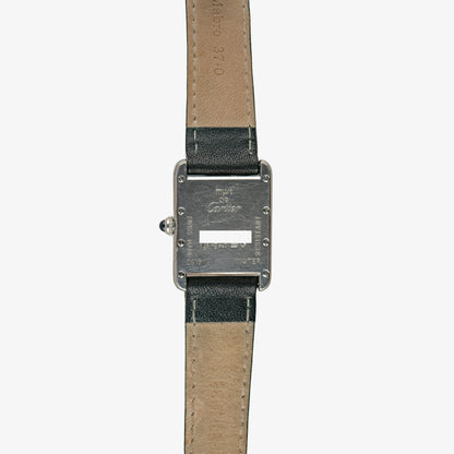 Cartier Tank Must de Cartier Quartz White Blue Dial 23mm