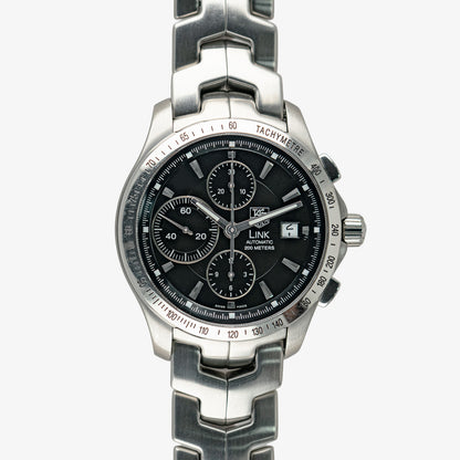 TAG Heuer Link Automatic Chronograph Black Dial 42mm