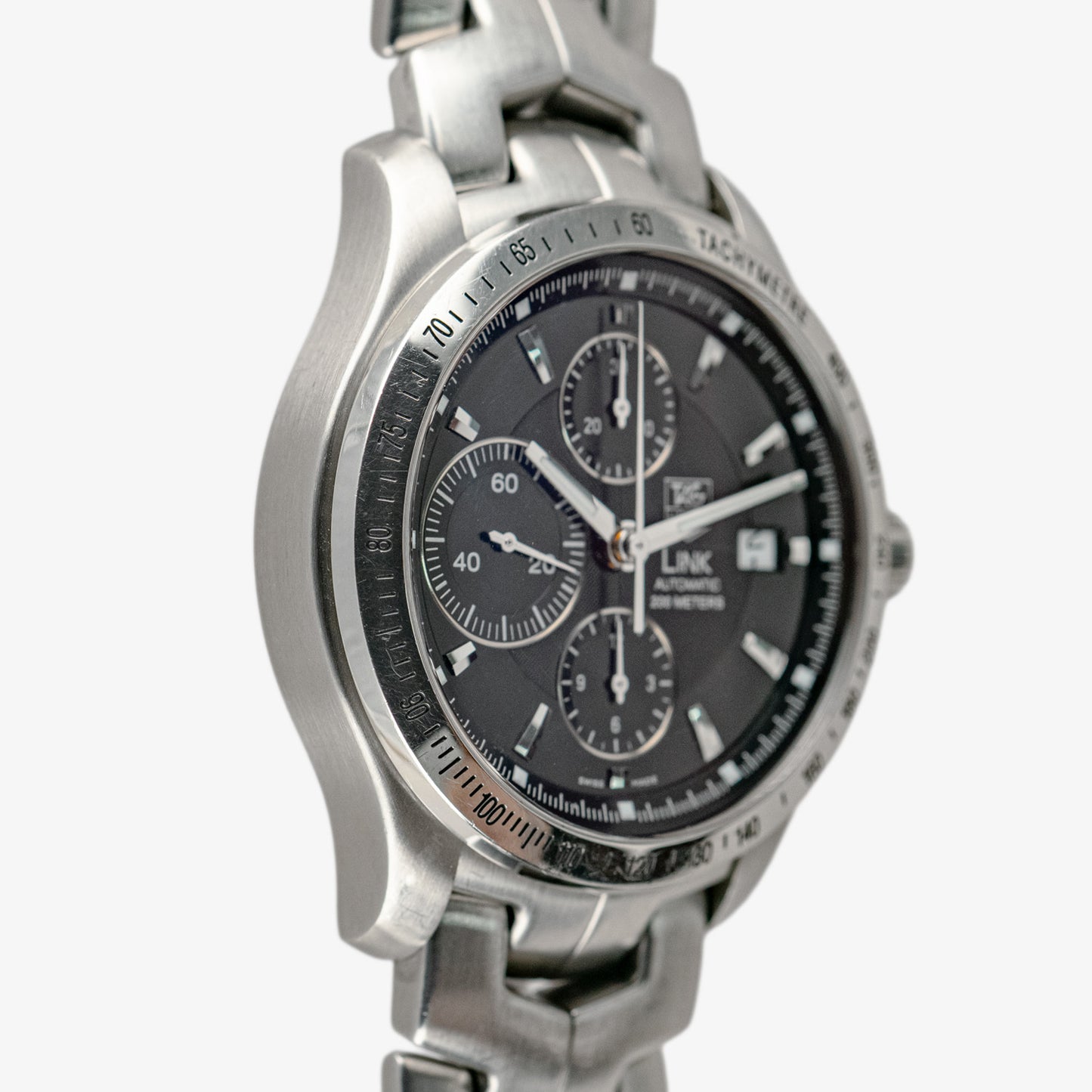 TAG Heuer Link Automatic Chronograph Black Dial 42mm