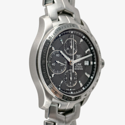 TAG Heuer Link Automatic Chronograph Black Dial 42mm