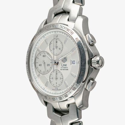 TAG Heuer Link Automatic Chronograph White Dial 42mm