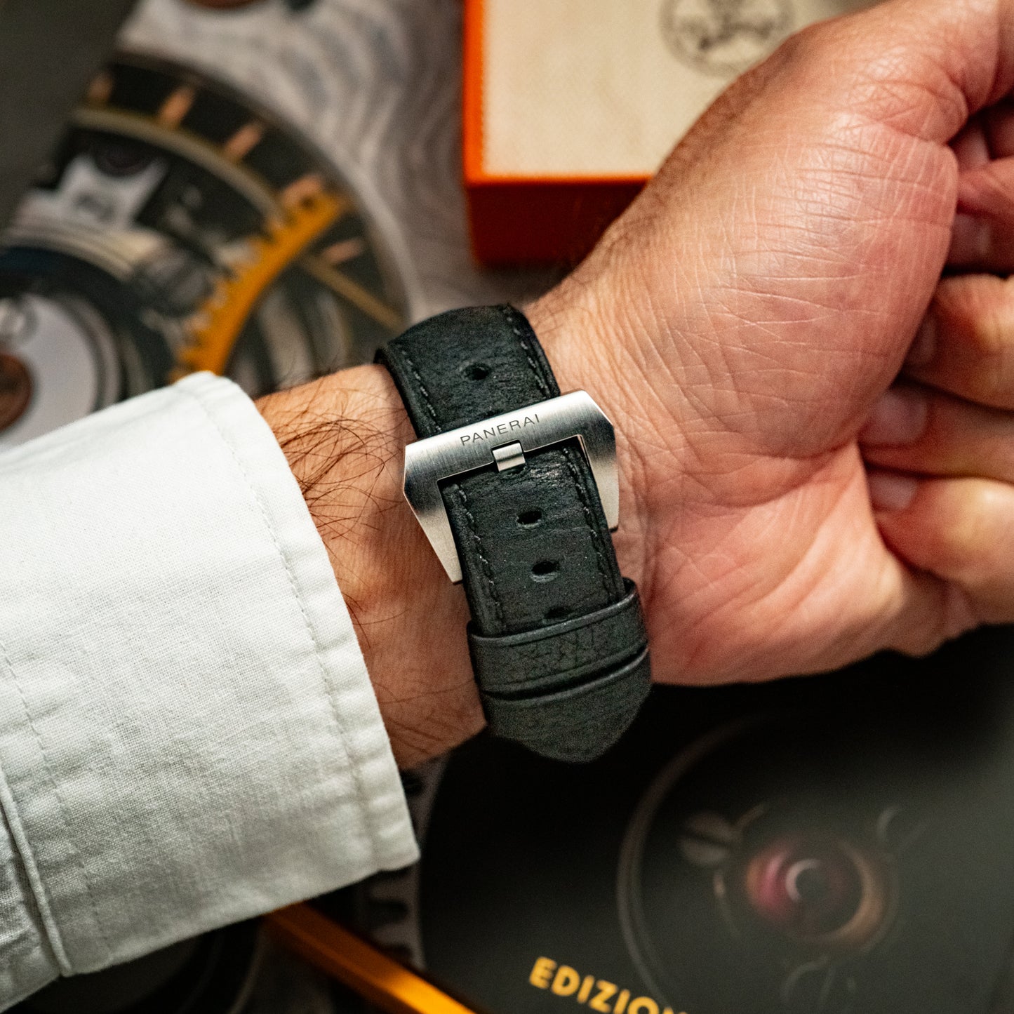 Panerai Luminor PAM 321 GMT Automatic Black 44mm