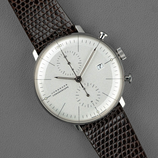Junghans Max Bill Chronoscope Automatic White 40mm