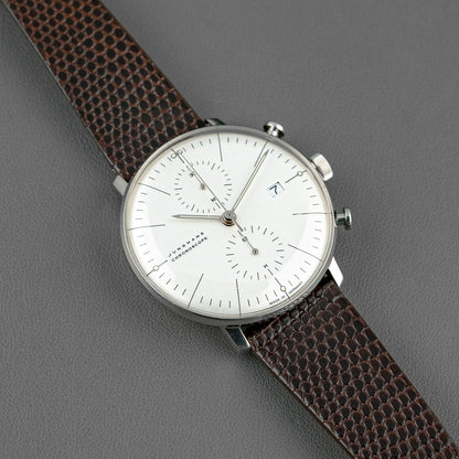 Junghans Max Bill Chronoscope Automatic White 40mm