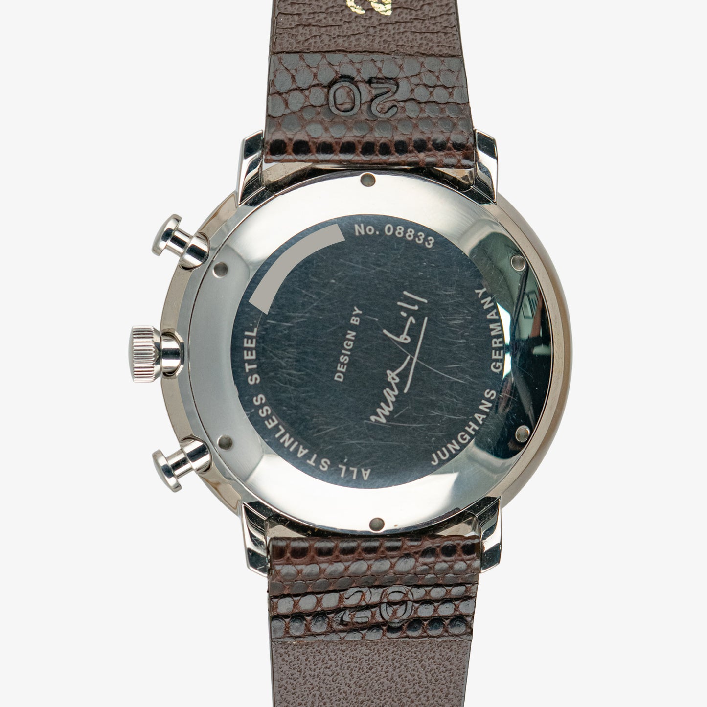 Junghans Max Bill Chronoscope Automatic White 40mm