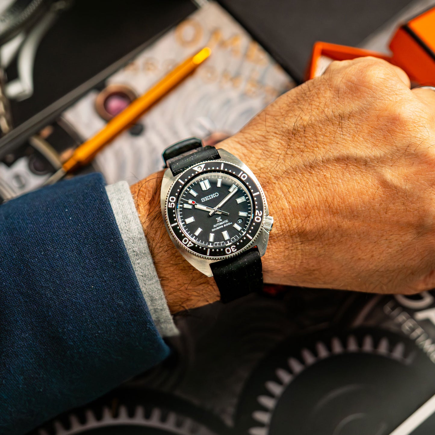 Seiko Prospex Mini Willard Automatic Black Dial 42.7mm