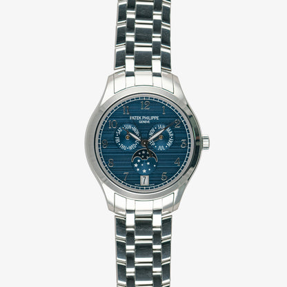 Patek Philippe Annual Calendar Moon Phase Steel Blue 38mm