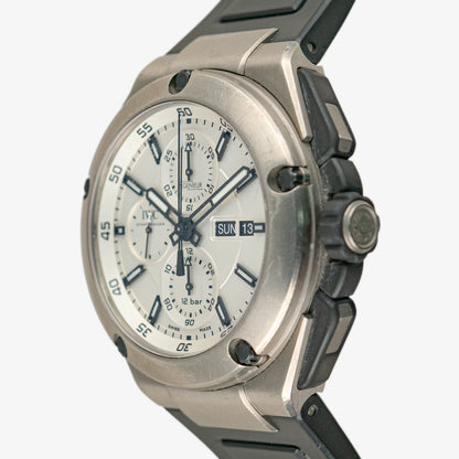 IWC Ingenieur Double Chronograph Titanium White 45mm