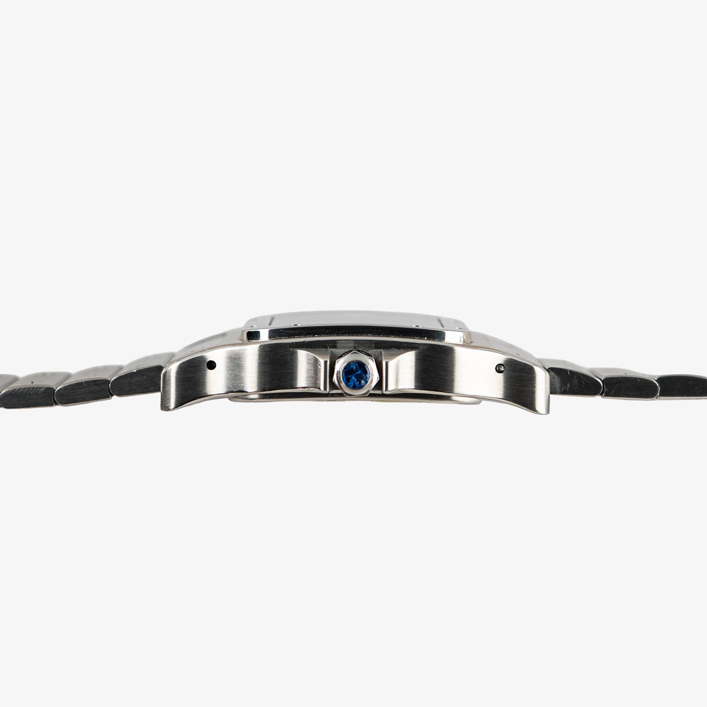 Cartier Santos Galbée M Automatic Steel White Dial 29mm