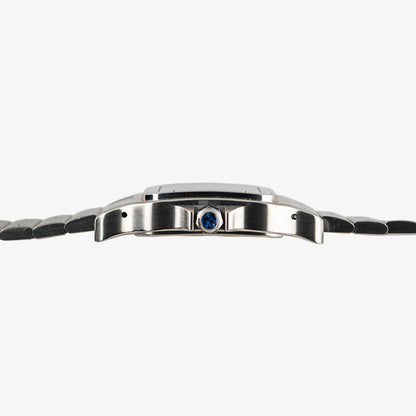 Cartier Santos Galbée M Automatic Steel White Dial 29mm