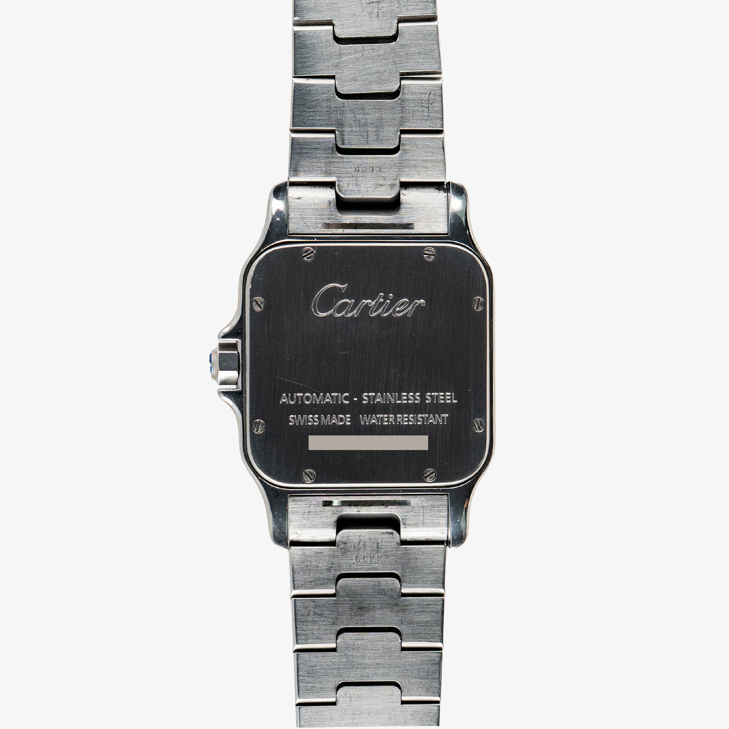 Cartier Santos Galbée M Automatic Steel White Dial 29mm