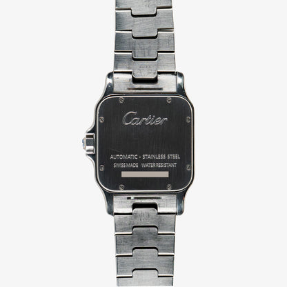 Cartier Santos Galbée M Automatic Steel White Dial 29mm