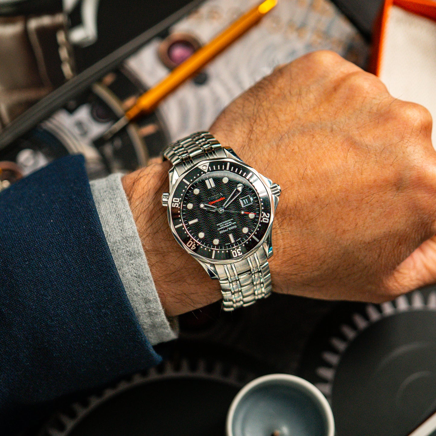 Omega Seamaster Diver 300M Black Dial Automatic 41mm