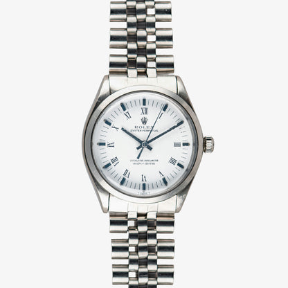 Rolex Oyster Perpetual 1002 Automatic White Roman 34mm