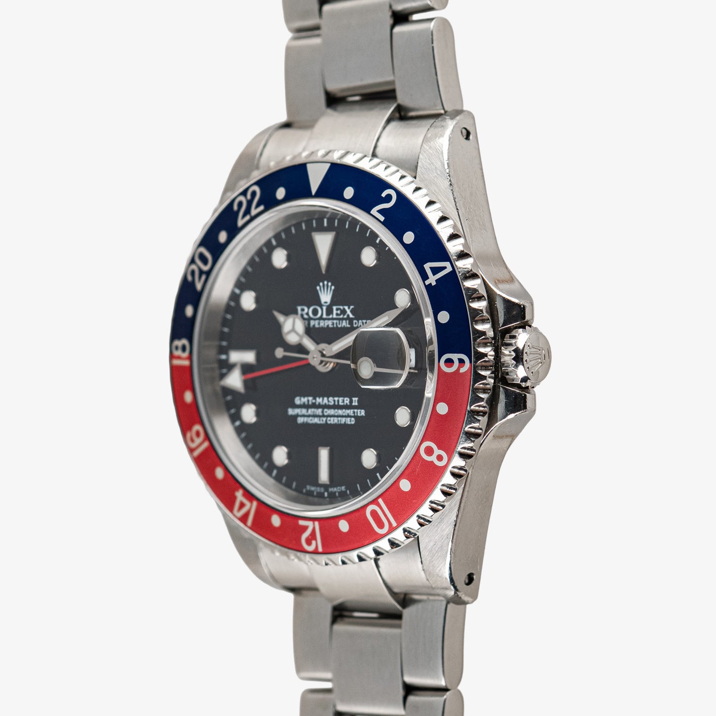 Rolex GMT-Master II 16710 Automatic Pepsi Bezel 40mm