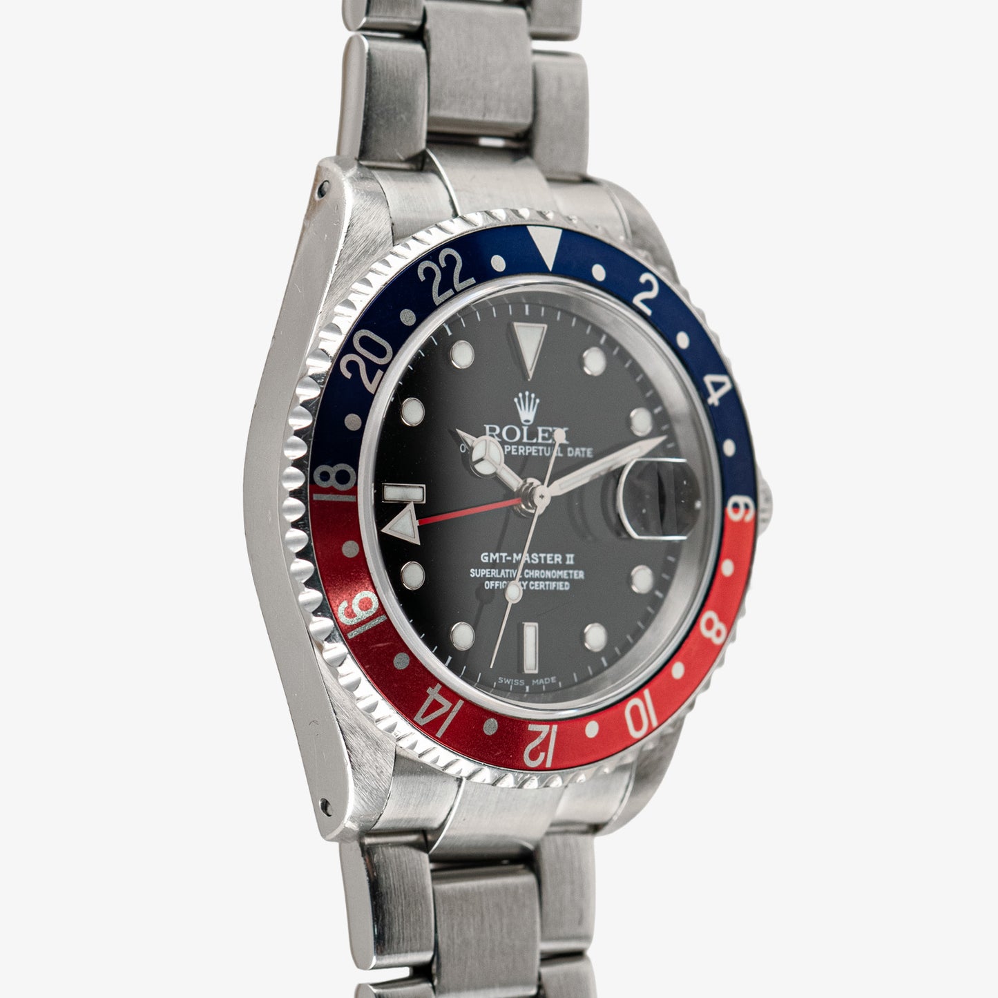 Rolex GMT-Master II 16710 Automatic Pepsi Bezel 40mm