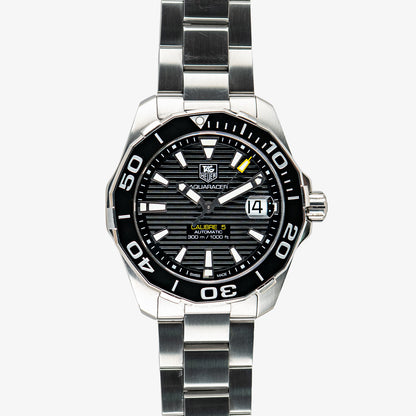 TAG Heuer Aquaracer Automatic Calibre 5 Black Dial 41mm