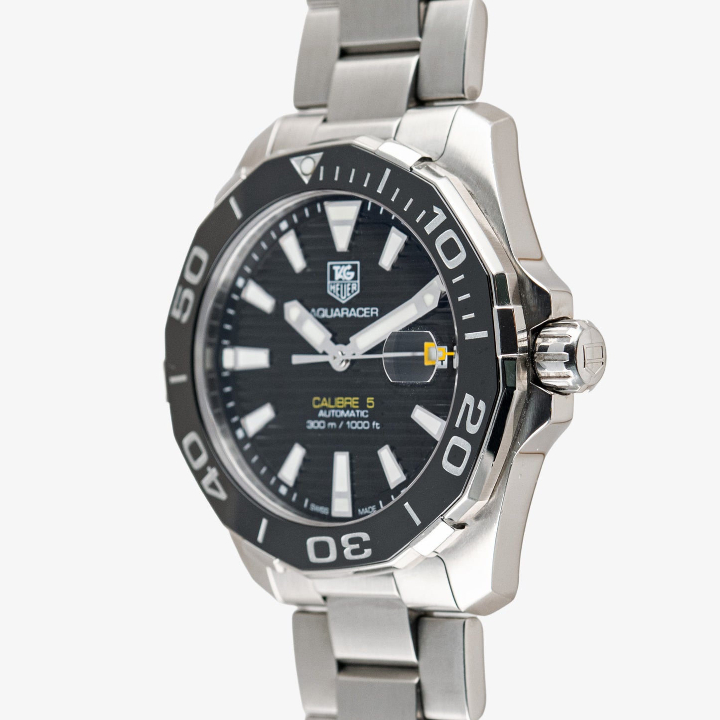 TAG Heuer Aquaracer Automatic Calibre 5 Black Dial 41mm