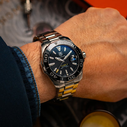TAG Heuer Aquaracer Automatic Calibre 5 Black Dial 41mm