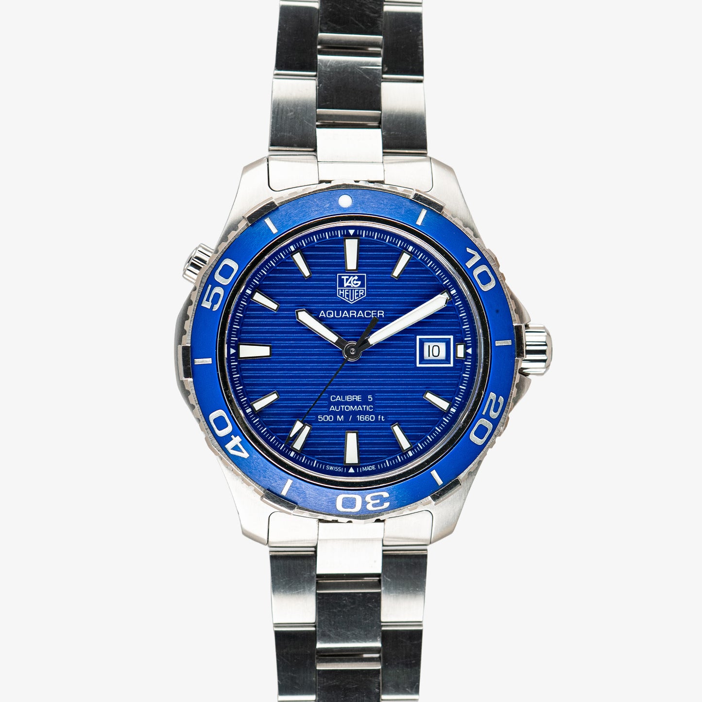 TAG Heuer Aquaracer Automatic Calibre 5 Blue Dial 41mm