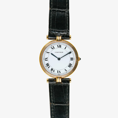 Cartier Vendôme Trinity Yellow Gold White Dial 30mm