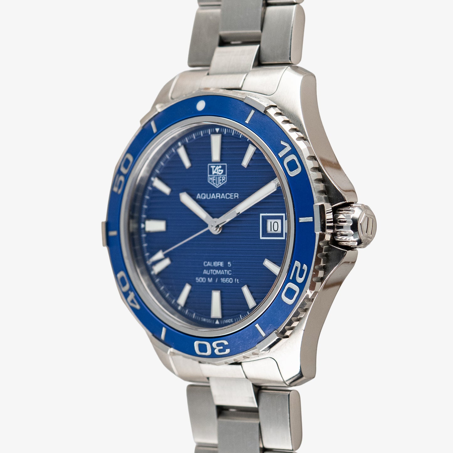 TAG Heuer Aquaracer Automatic Calibre 5 Blue Dial 41mm