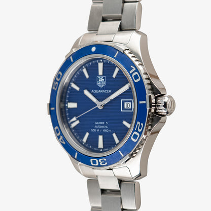 TAG Heuer Aquaracer Automatic Calibre 5 Blue Dial 41mm