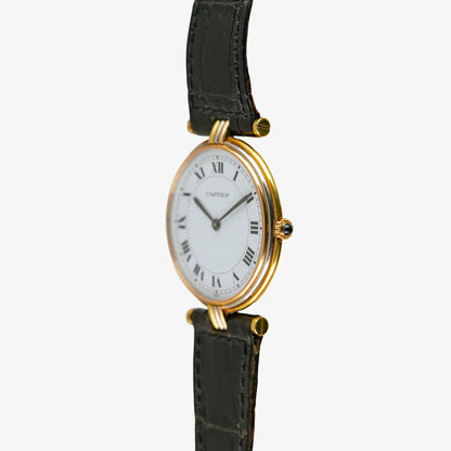 Cartier Vendôme Trinity Yellow Gold White Dial 30mm