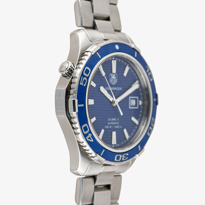 TAG Heuer Aquaracer Automatic Calibre 5 Blue Dial 41mm