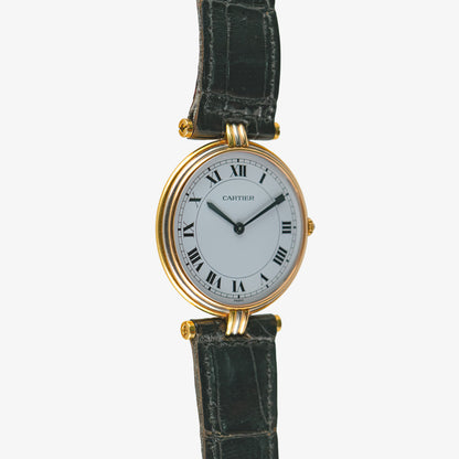 Cartier Vendôme Trinity Yellow Gold White Dial 30mm