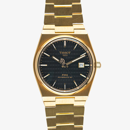 Tissot PRX Automatic Yellow Gold PVD Black Dial 40mm