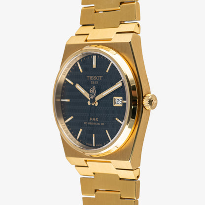 Tissot PRX Automatic Yellow Gold PVD Black Dial 40mm