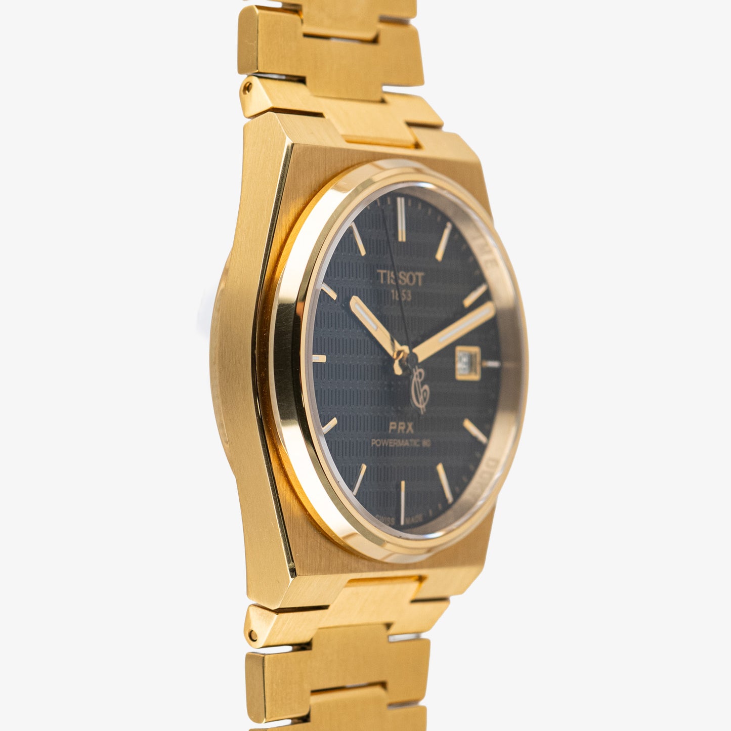 Tissot PRX Automatic Yellow Gold PVD Black Dial 40mm