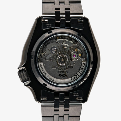 Seiko 5 Sports GMT Automatic Black PVD Pepsi 42.5mm