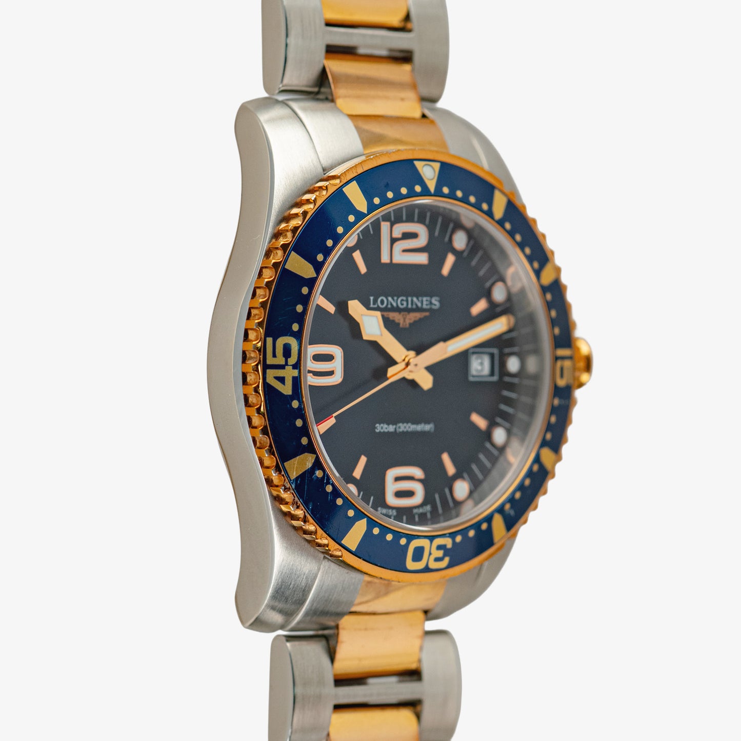 Longines HydroConquest Quartz Two-Tone Blue 41mm