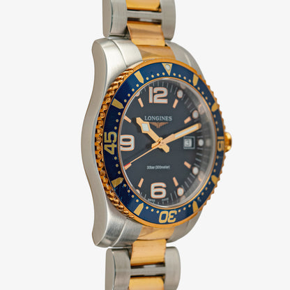 Longines HydroConquest Quartz Two-Tone Blue 41mm