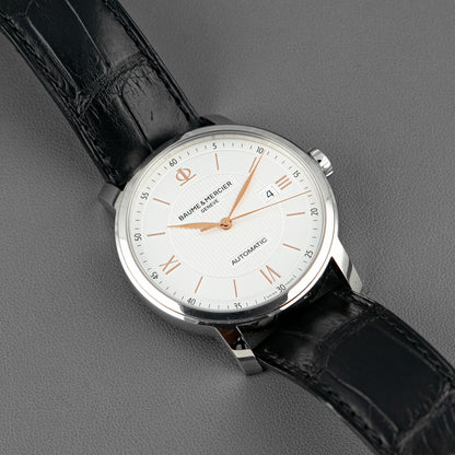 Baume & Mercier Classima Automatic White Dial 40mm