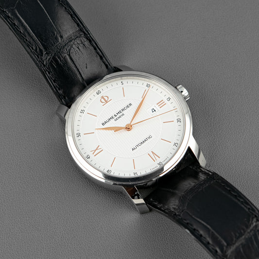 Baume & Mercier Classima Automatic White Dial 40mm