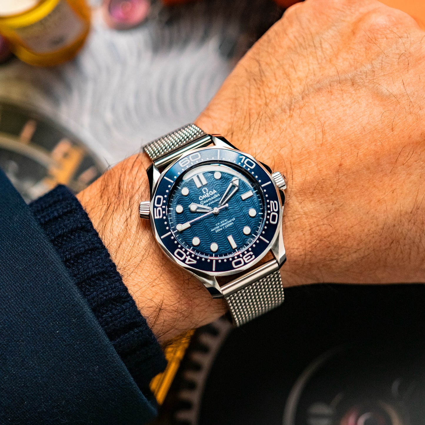 Omega Seamaster Diver 300M 007 Edition Blue Dial 42mm