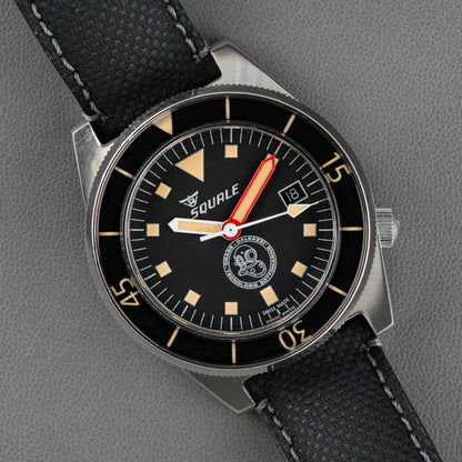 Squale Galeazzi Limited Edition Automatic Black Dial 42mm