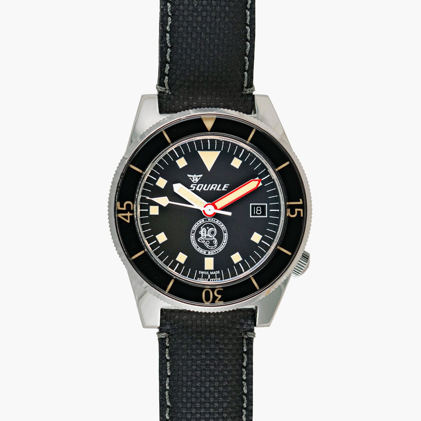 Squale Galeazzi Limited Edition Automatic Black Dial 42mm