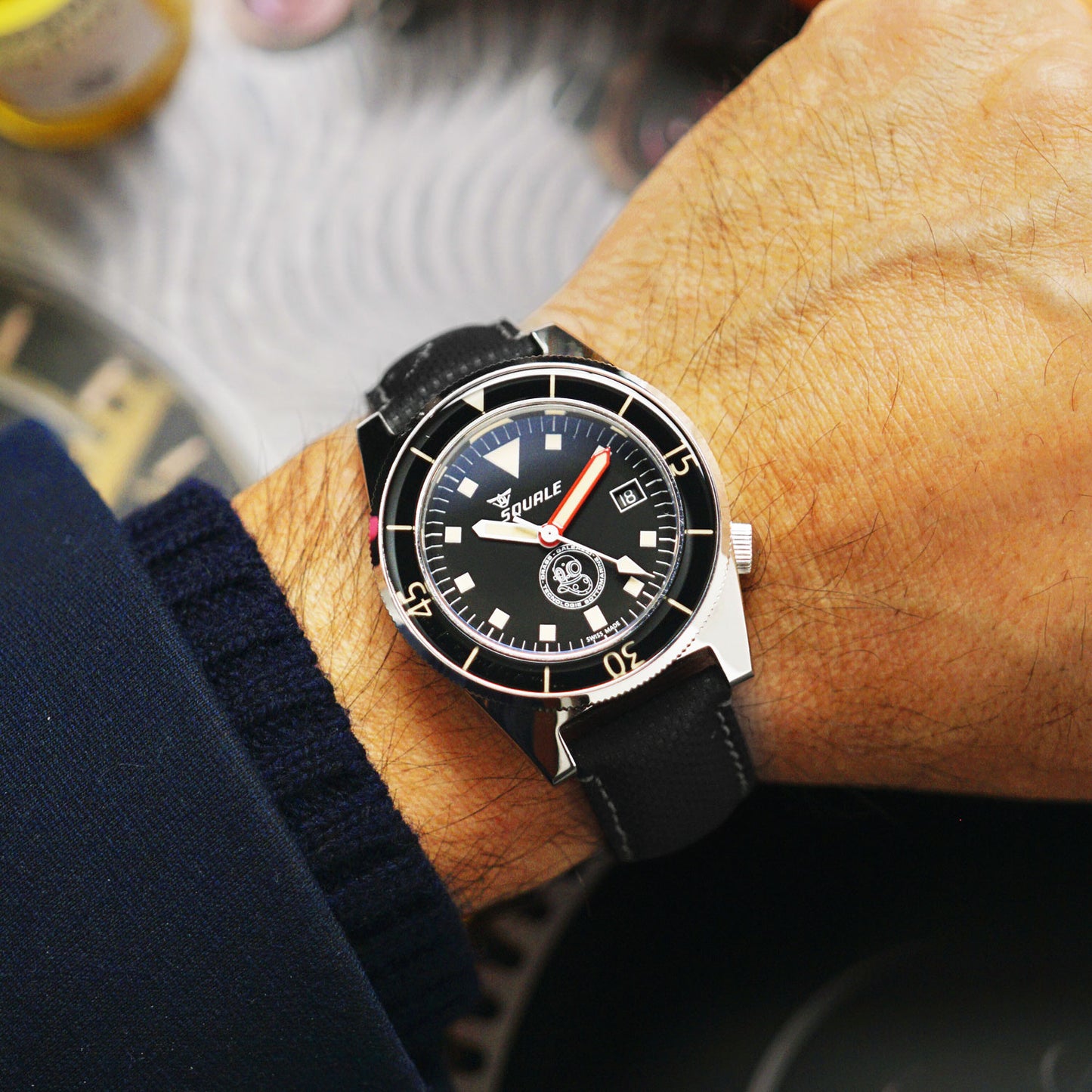 Squale Galeazzi Limited Edition Automatic Black Dial 42mm