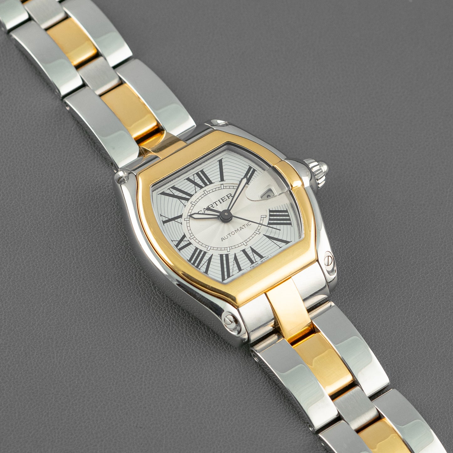 Cartier Roadster Automatic Date Two-Tone 38mm