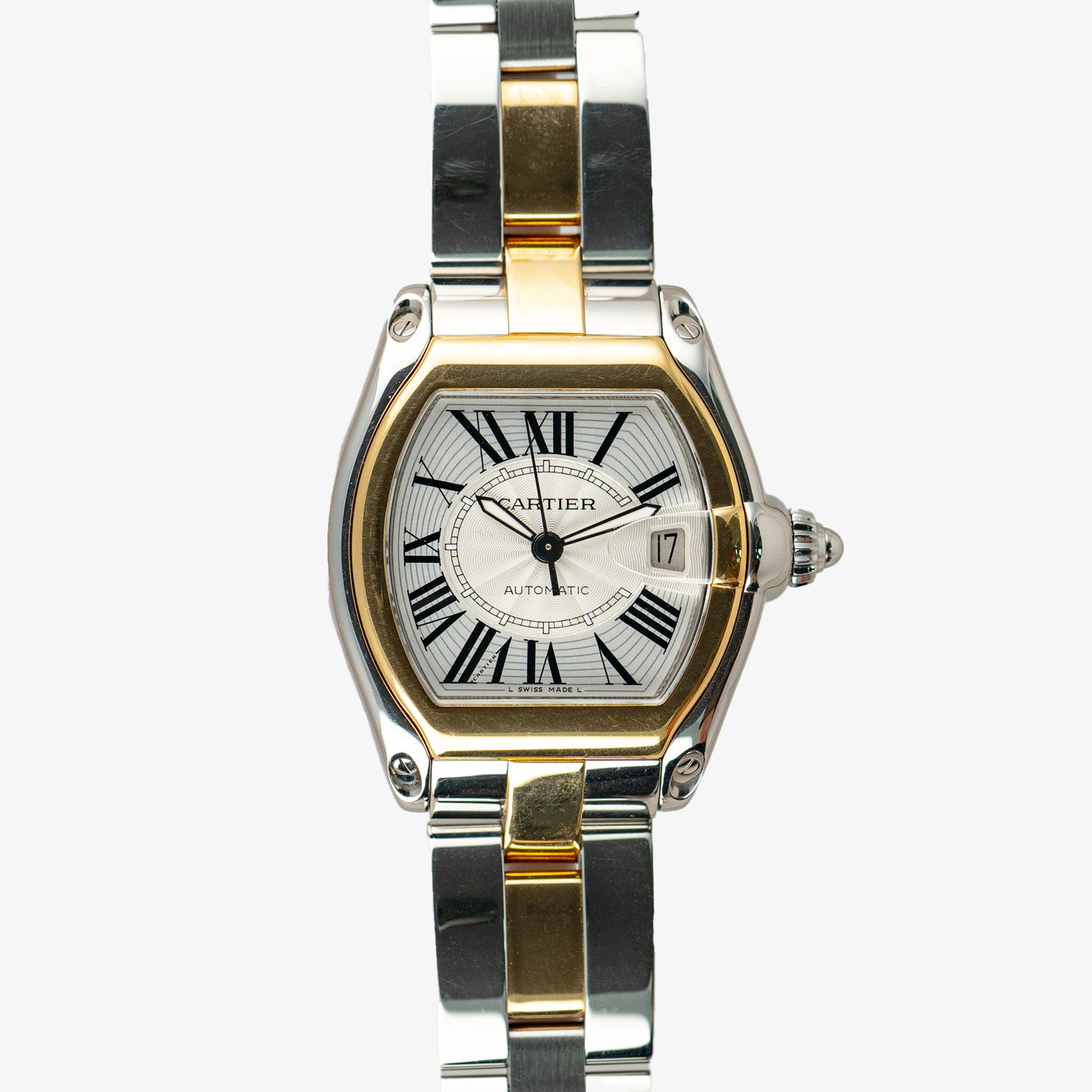 Cartier Roadster Automatic Date Two-Tone 38mm